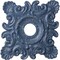 Ekena Millwork Crawley Medallion (Canopies up to 6 3/4"), 18"W x 18"H x 3 1/4"ID x 1 1/2"P, Americana Crackle CM18CRAMC - alternate 1